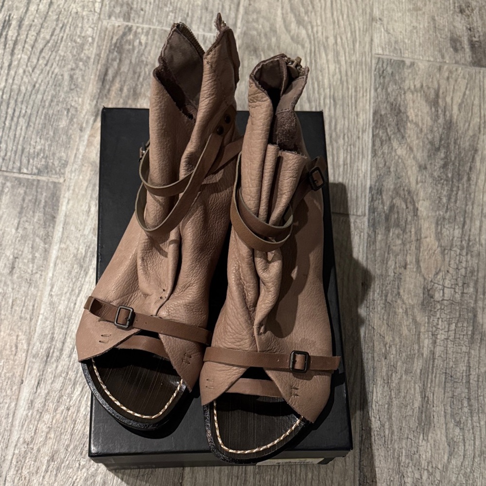 Joe's Jeans Tan Ankle Booties